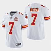 Men & Women & Youth Kansas City Chiefs #7 Harrison Butker White Vapor Untouchable Limited Stitched Jersey,baseball caps,new era cap wholesale,wholesale hats